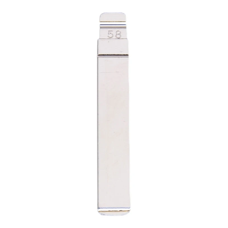 CITALL 10pcs Uncut 58# Flip KD Remote Lot Key Blade Blank Fit For Citroen Peugeot VA2