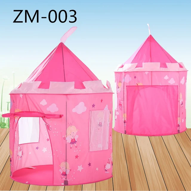 Kids Pop Up Tent Play House Pirate Rocket Circus Castle Playhouse 105 x 135cm 