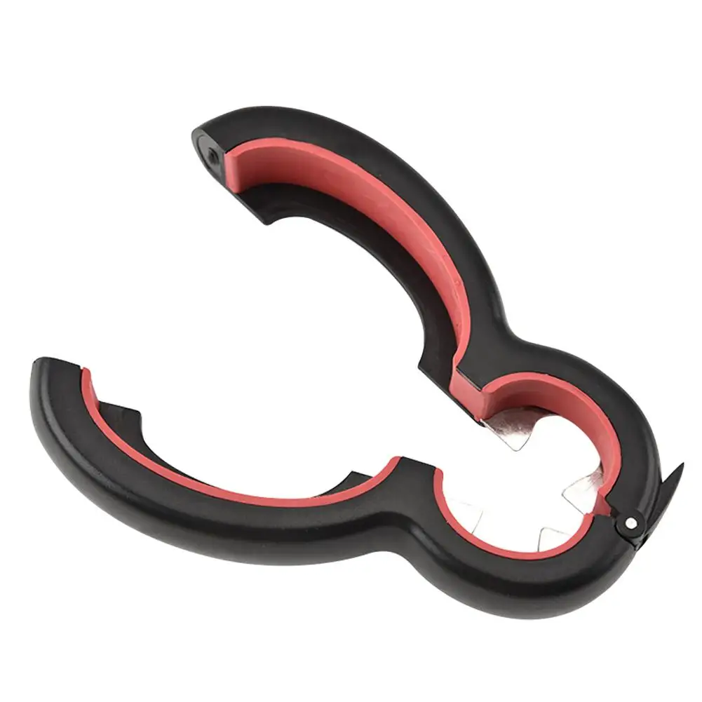 6 In 1 Multi Function Can Beer Bottle Opener All In One Jar Gripper Can Wine Beer Lid Twist Off Jar Opener Claw Dropship Gadgets