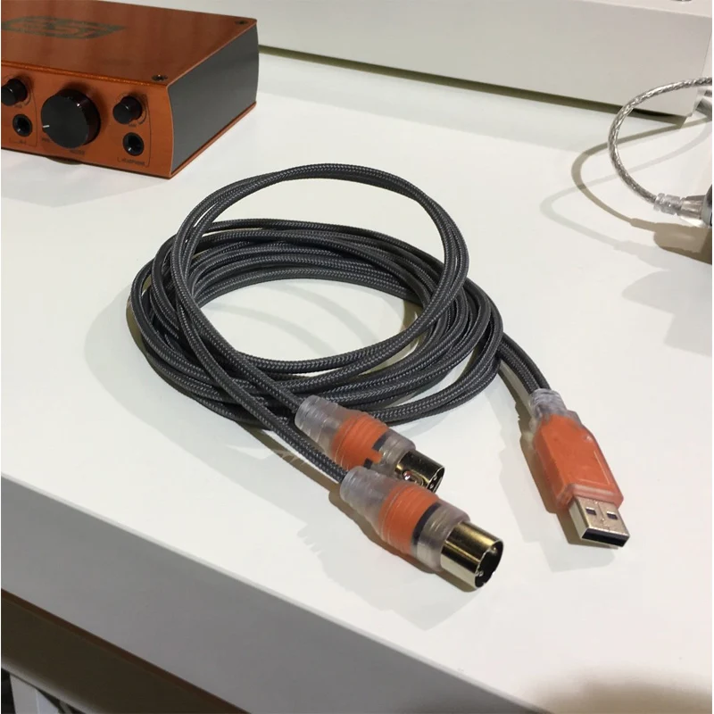 ESI MIDIMATE eX USB MIDI 인터페이스 케이블(2개의 I/O 포트 포함)(5.9')