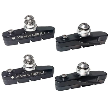 

New Arrival-Mi.Xim Aluminum Alloy Sports Road Bicycle Brake Pad Bicycle Accessories Brake Pad Wear-Resistant Brake Pad Water Gui