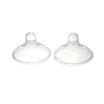 

NEW 2pcs Silicone Nipple Protectors Feeding Mothers Nipple Shields Protection Cover Breastfeeding Mother Milk Silicone Nipple