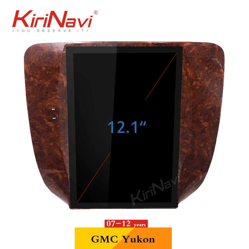 KiriNavi 12 1 &quotAndroid 9 0 автомобильный dvd плеер для Chevrolet Silverado Suburban Avalanche GMC Sierra Yukon Радио