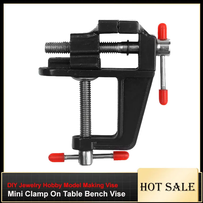 1PCS Mini Clamp On Table Bench Vise Home DIY Jewelry Hobby Model Making Tools Tool Vice Work-Bench | Инструменты