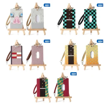 

Anime Demon Slayer: Kimetsu No Yaiba Kamado Tanjirou Cosplay Student Bus Room Card Cover Case Cosplay Gift Pendant