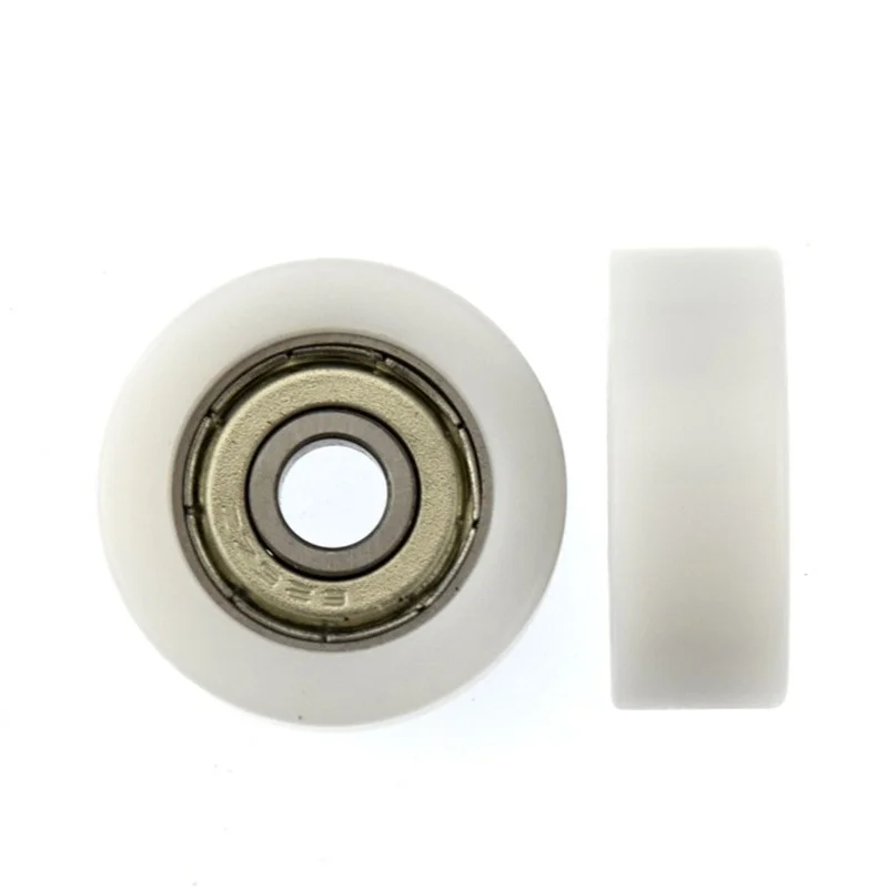 Plastic Nylon Pulley POM POM furniture drawer flat pack rubber 626 bearing wheel 6*26*10mm package