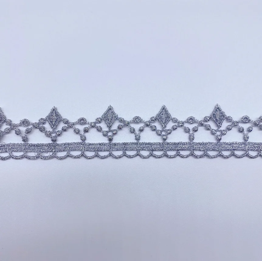 Lace Ribbon Lace Sewing Supplies Lace Accessories Lace Sewing Accessories Lace Garment Accessories 3 Yards/lot Width 2.6cm Hollow Lolita Lace Ribbon Gold Silver Thread Embroidery Lace Trim DIY Garment Dress Sewing Accessories