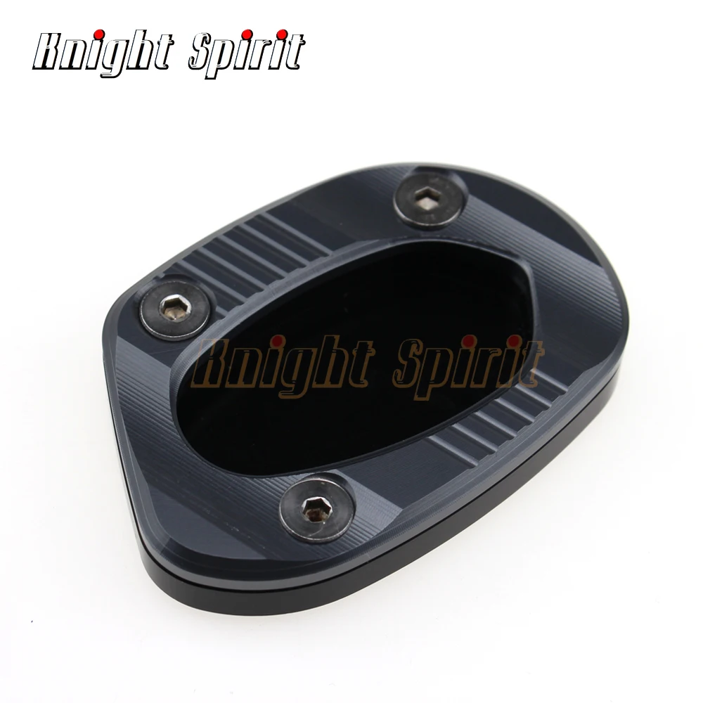 

For Triumph Speed Twin 1200 2019 2020 CNC Billet Aluminum Kickstand Foot Plate Side Stand Extension Pad Enlarge Extension