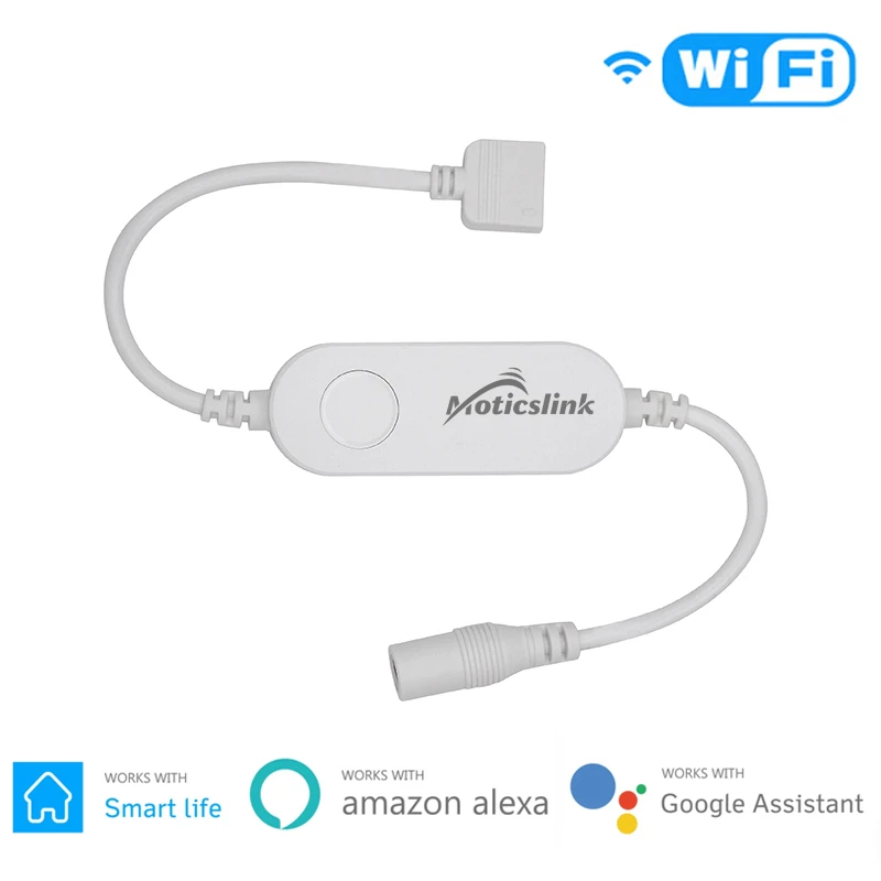 Wifi Remote Control Switch RGBW Light Strip Controller For Tuya Smart Life Compatible Alexa Google Assistant 16Million Colors