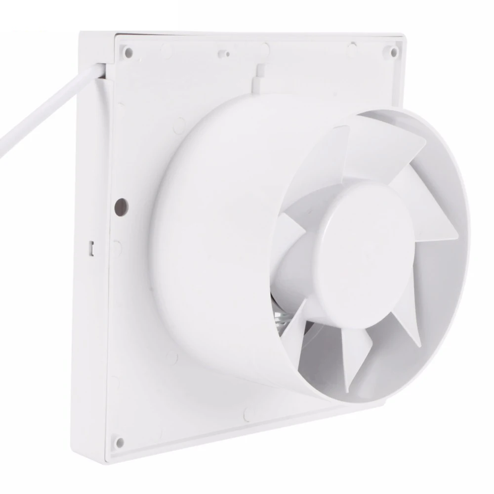 10W 220V 4 Inch Household Silent Extractor Exhaust Fan Windows Wall Mounted Air Ventilation Fans for Kitchen Bathroom Toilet Hot