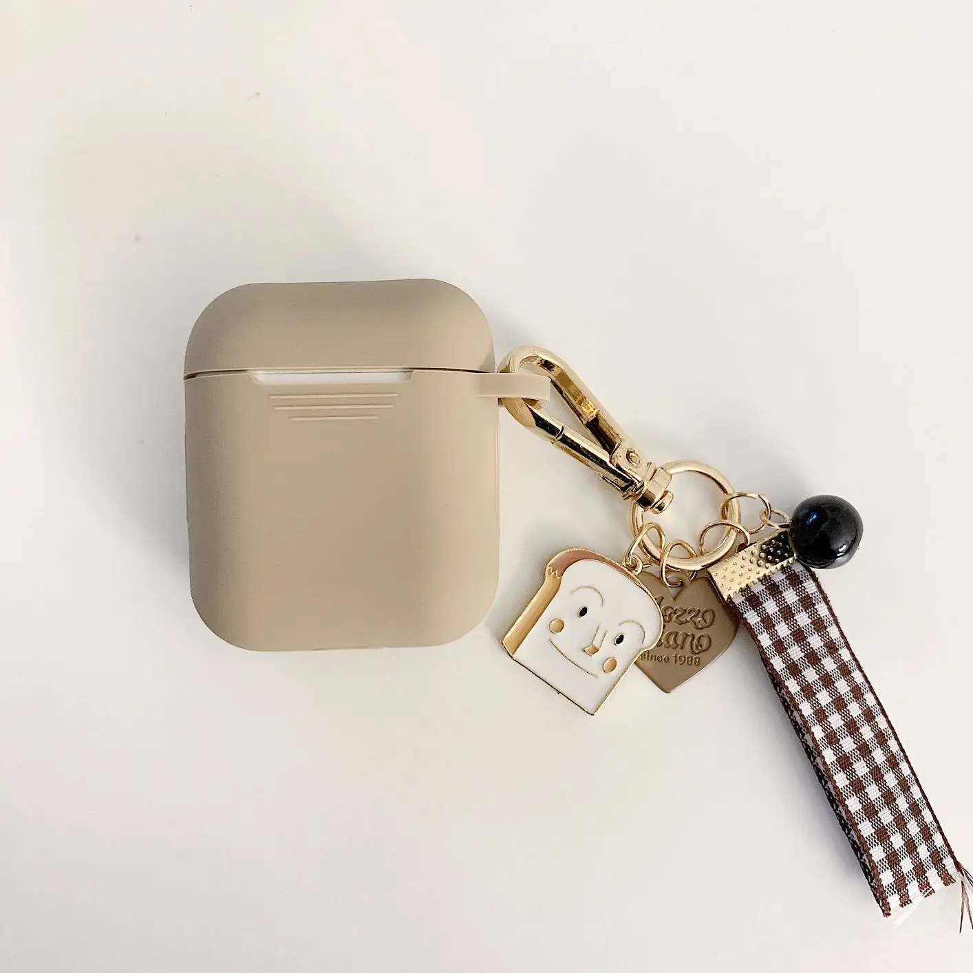 Милый палец кольцо крюк для AirPods Защитный чехол силиконовый мягкий корпус для беспроводной bluetooth-гарнитуры женский чехол против падения