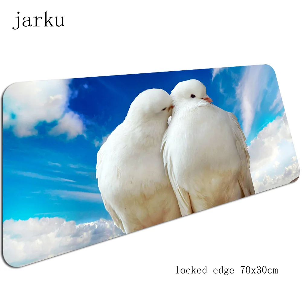 Birds mouse pad 700x300x2mm gaming mousepad cute office notbook desk mat wrist rest padmouse games pc gamer mats