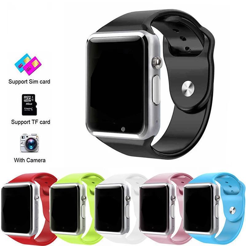 

A1 SmartWatch Clock Sync Notifier Support SIM TF Card Connectivity IOS phone Android Smartwatch Smartphone Better Than GT08 DZ09
