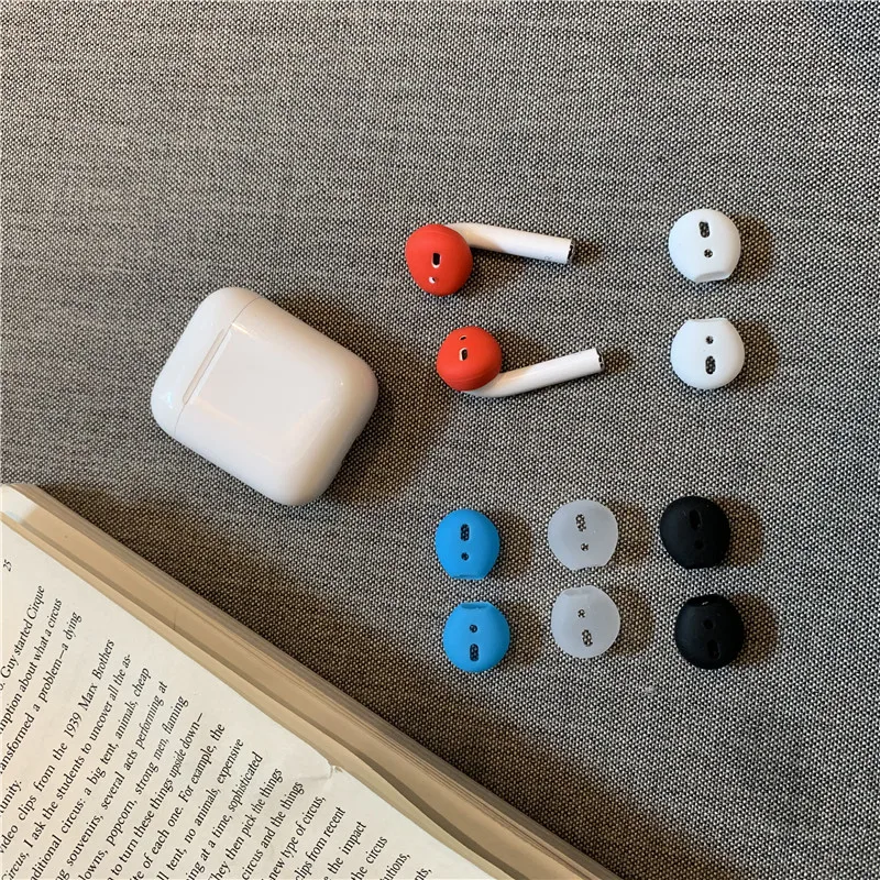 Силиконовый Ультратонкий анти потерянный Non slip In ear силиконовый чехол комплект