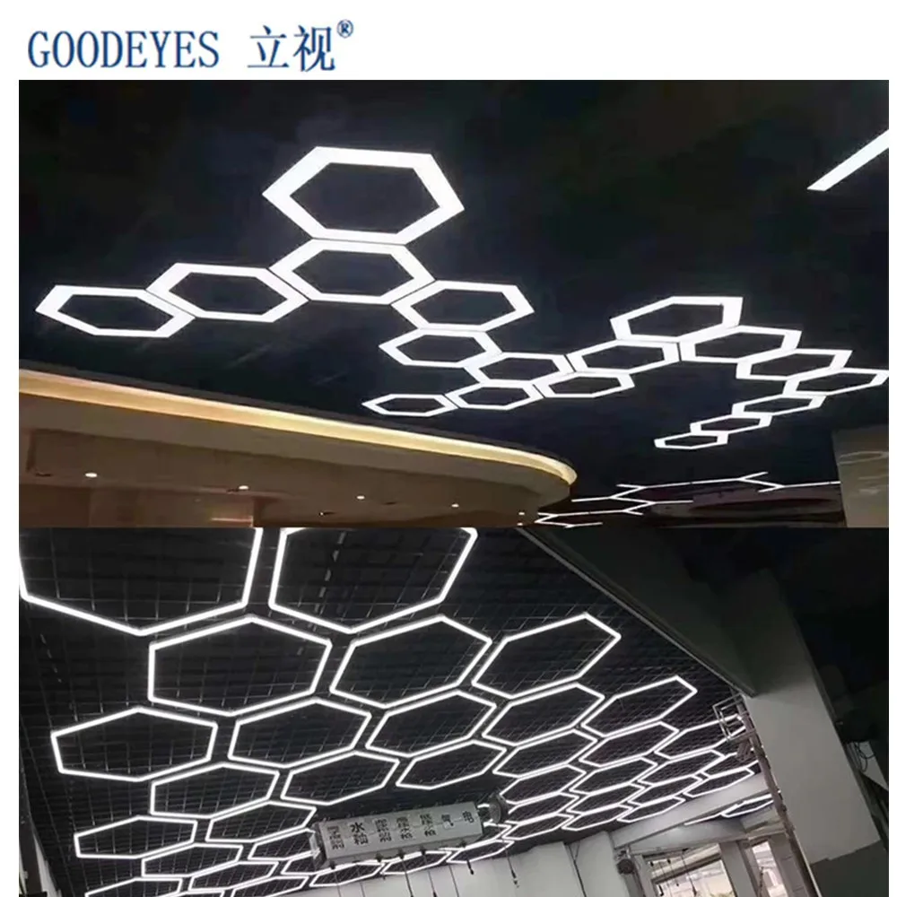 

80MM Professional Hexagon Lighting for Garage and Commercial Systems Maintenance Auto Detailing