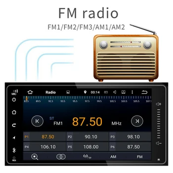 

7 Inch Android 8.1 Quad-Core Car MP5 Player for Toyota Universal Bluetooth GPS Radio