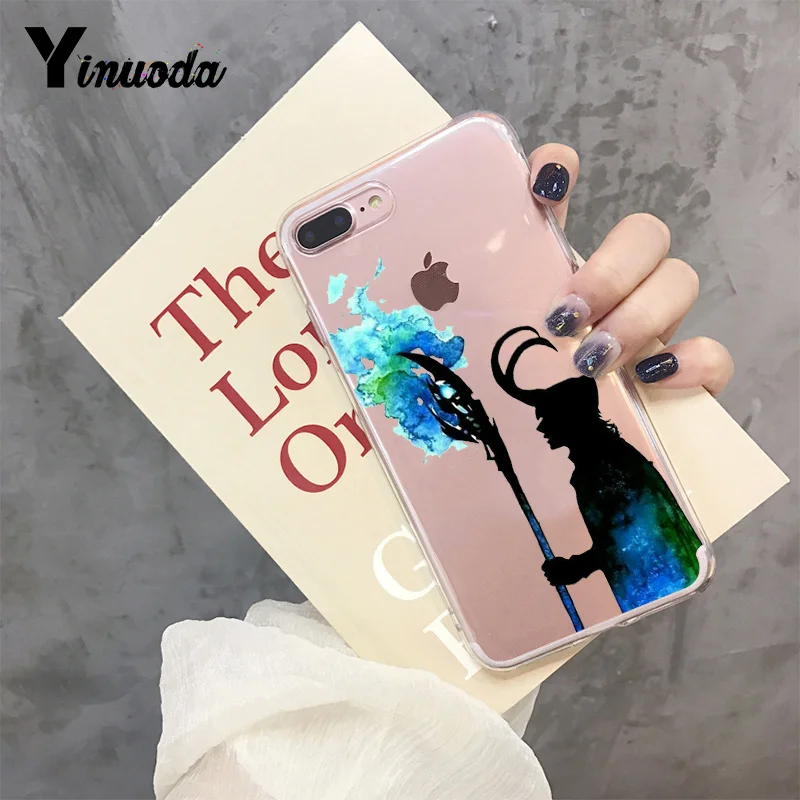 7 Yinuoda герой Marvel Loki красочные аксессуары для телефонов Чехол для iPhone X XS MAX 6 6s 7 7plus 8 8Plus 5 5S SE XR 11 pro max - Цвет: 7
