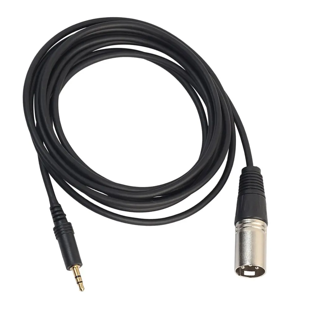 Xlr 3 Pin Female To Right Angle 1/8 Xlr3F To Right-Angle 3.5 Mm Trs For Dv Camera/ Microphone Mic 351730 351930 355530
