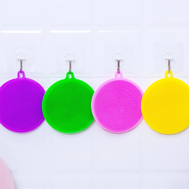 Многофункциональная силиконовая щетка для мытья посуды силиконовый чистящий