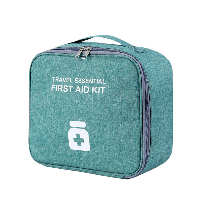 Layered Medicine Box Large-Capacity Home Portable Waterproof Fabric Medicine Cabinet Storage Box First Aid Kit