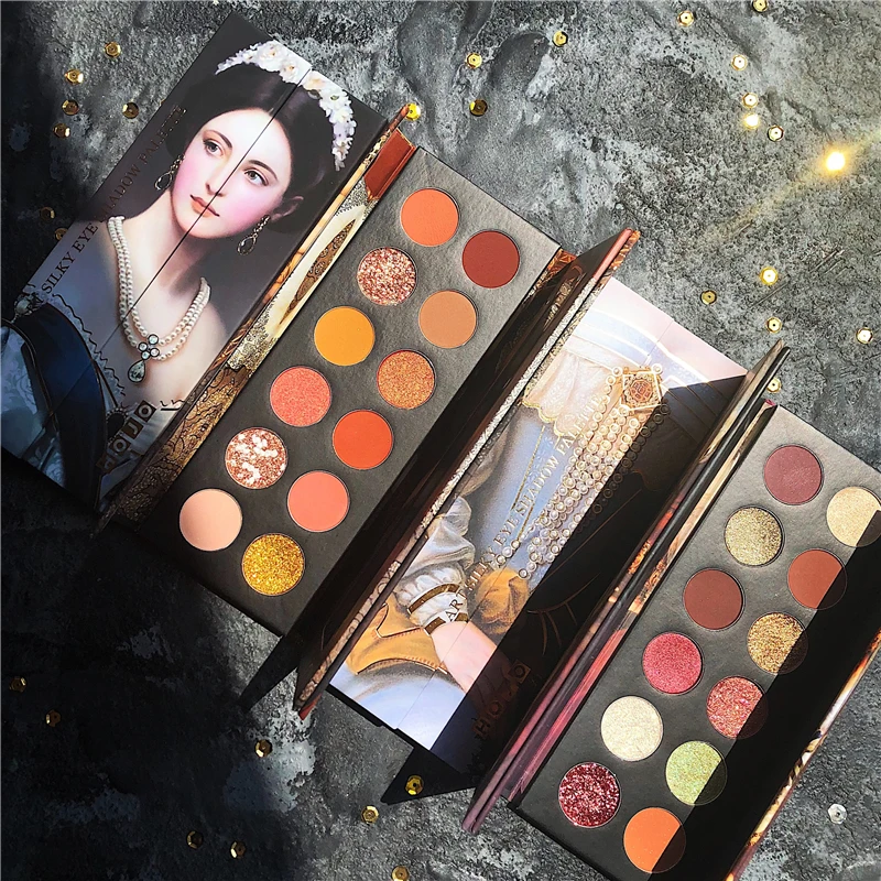 

classical Makeup colorful Pressed Glitters shimmer matte Single Eyeshadow pans eye shadow single summer colors