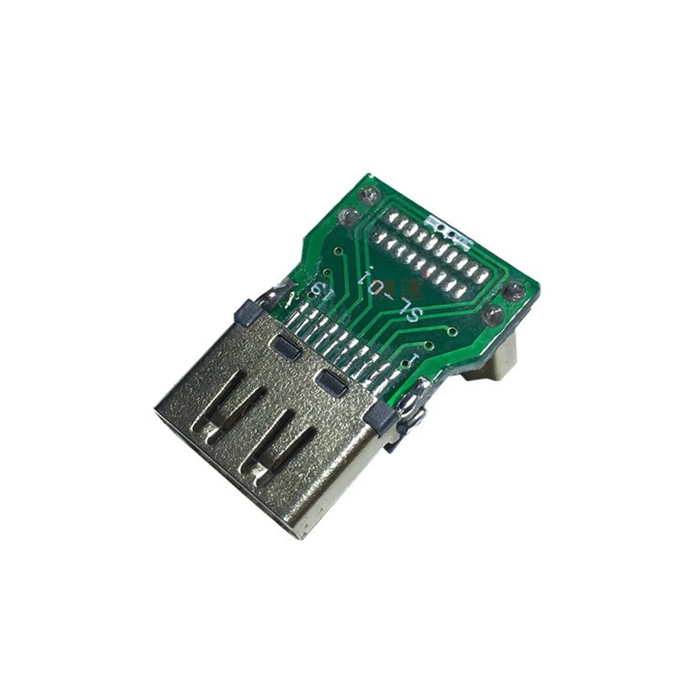 PCB HD 호환 여성 직각 커넥터 어댑터 90도 Extender 1080P HDTV 도매 Dropship