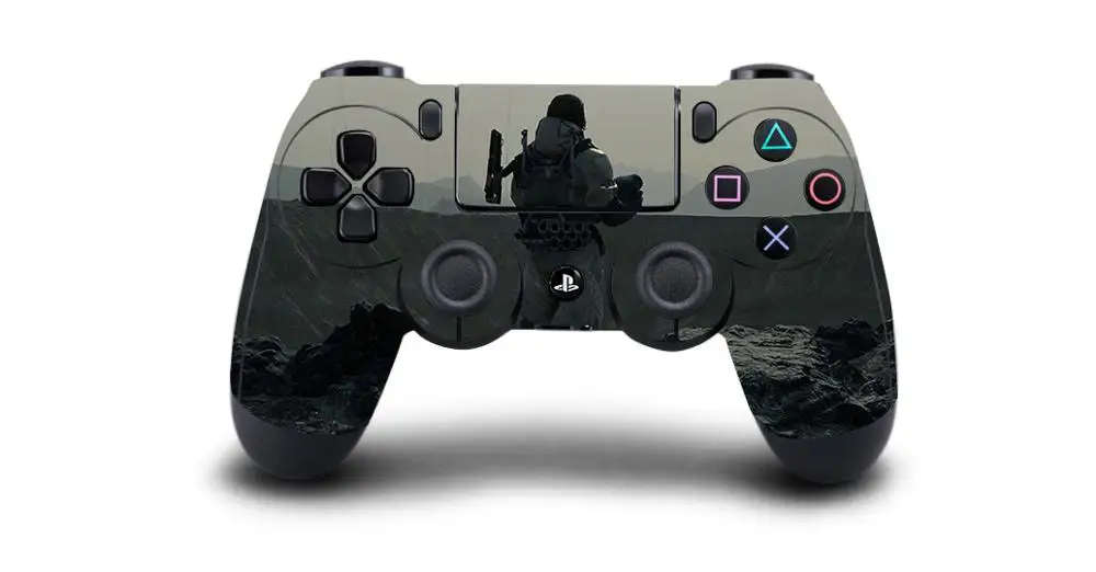 Цвет: желтый Наклейка на защитную крышку для PS4 контроллера для Playstation 4 Pro Slim Decal Skins sticker s - Цвет: Цвет: желтый