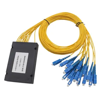 

SC/UPC Cassette 1 point 16 Optical splitter Carrier-grade quality Uniform light distribution Good stability Low loss Splitter