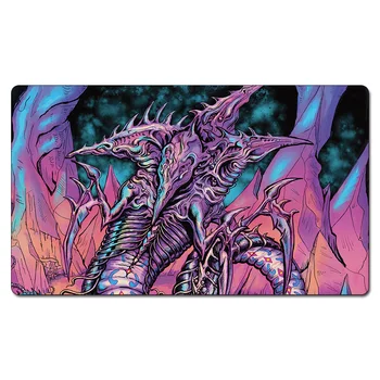 

(SLIVER OVERLORD)Board Game MGT Table Mat for Cards Game Playmat Size 60X35cm Mousepad Custom Design Rug with Free Giftbag