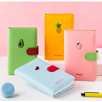 

2020 A6 Cartoon Creative Weekly planner agenda Notebook Handbook Diary Fruit Decoration DIY Planner Journal Personal Notebook