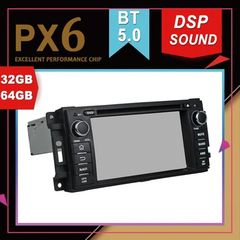 

PX6 Excellent Performance Android 9.0 Car Multimedia GPS For JEEP Sebring 300C Grand Cherokee Compass Wrangler Journey 2010