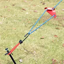 Tent Triangle Tent Guyline Para Cord Rope Fastener Aluminum Alloy Camping Tent Wind stopper Rope Adjuster Buckle Accessories New