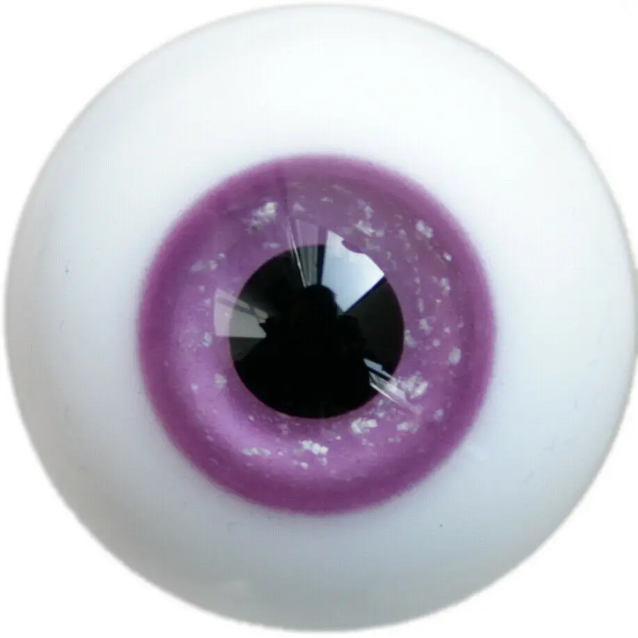 

[wamami] 6mm 8mm 10mm 12mm 14mm 16mm 18mm 20mm 22mm 24mm Purple Glass Eyes Eyeball BJD Doll Dollfie Reborn Making Crafts