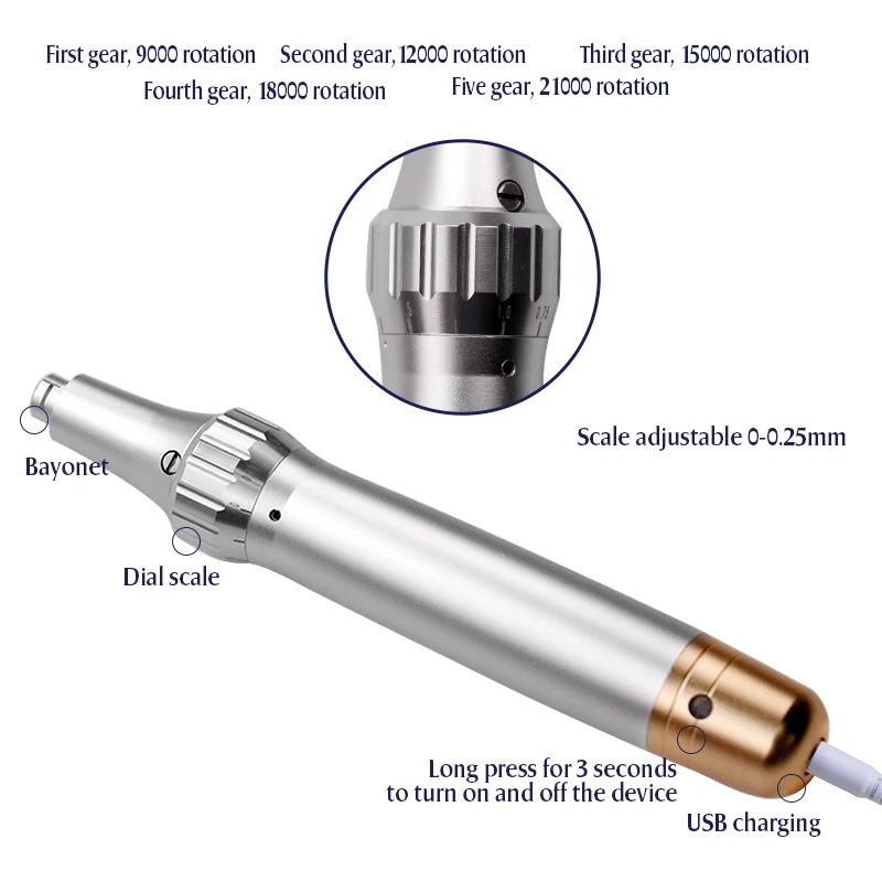 Raiuleko Dr. pen Pen Dr. Pen H6 microoneedle Pen Bayonet Prot иглы картриджи ручка использовать с проводным кабелем Drpen Ultrima H6 Bayonet