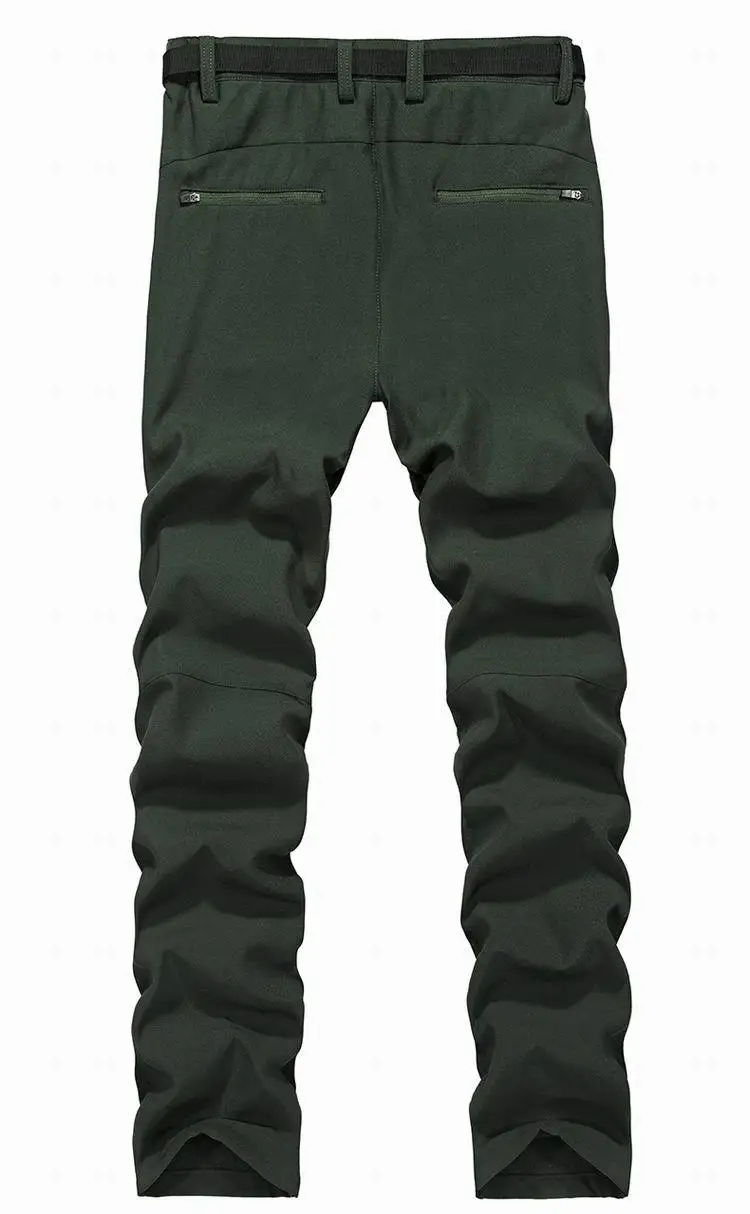 Four Seasons Paragraph MEN'S Quick-dry Pants Outdoor Casual Straight-Leg Trousers Four Sides Elasticity Athletic Pants Breathabl