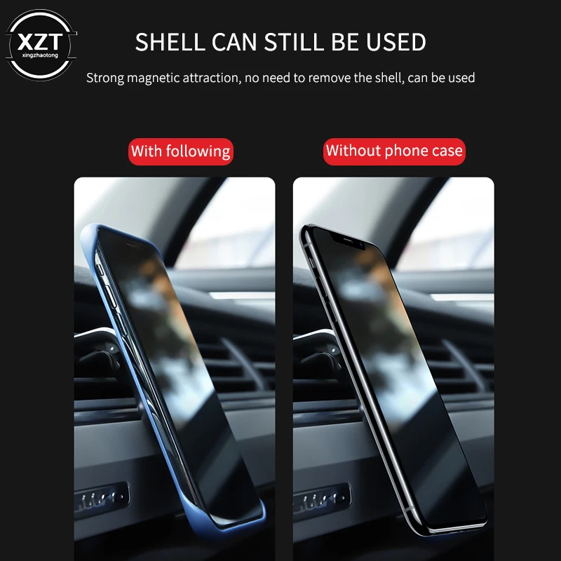 Универсальный магнитный автомобильный держатель для телефона iPhone X XS MAX Samsung