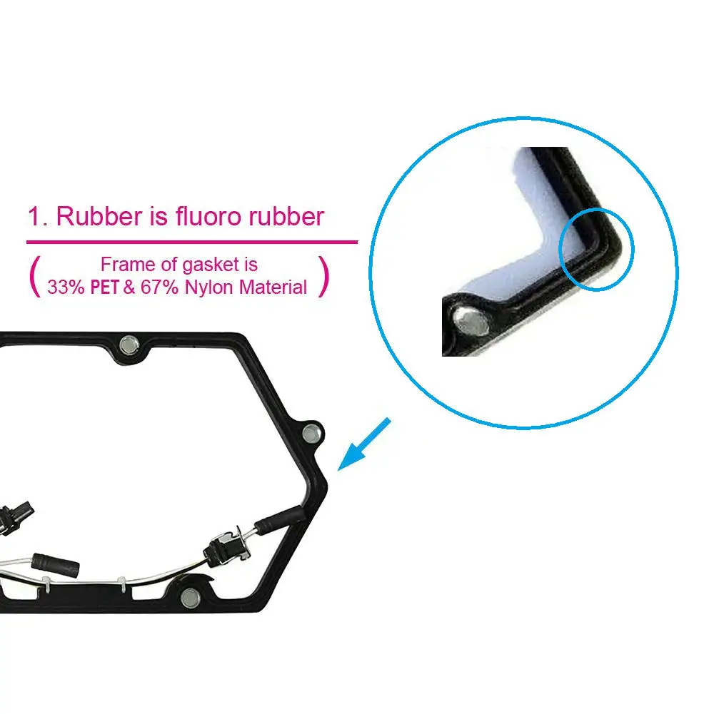 Longyue 97-03 Ford 7.3L прокладка клапанной крышки с комплектом свечей