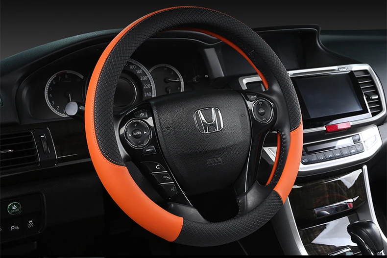 Рулевое колесо крышка только для Honda Accord семь поколений 8 восемь поколений 9,5 девять поколение Civic с защитным козырьком Для женщин Le