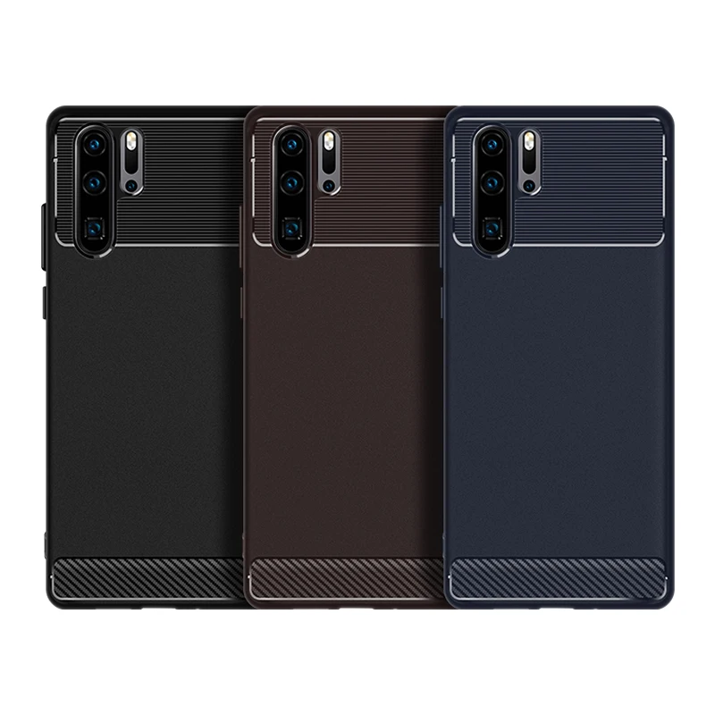 Мягкий Ультратонкий чехол для Huawei P30 Pro P20 Mate 20 lite P Smart Z 2019 Y5 Y6 Y7 Y9 противоскользящие