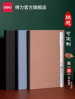 

PU notepad customized Thickened A5 Notebook Printable LogoSoft Leather office Notebook Stationery Wholesale