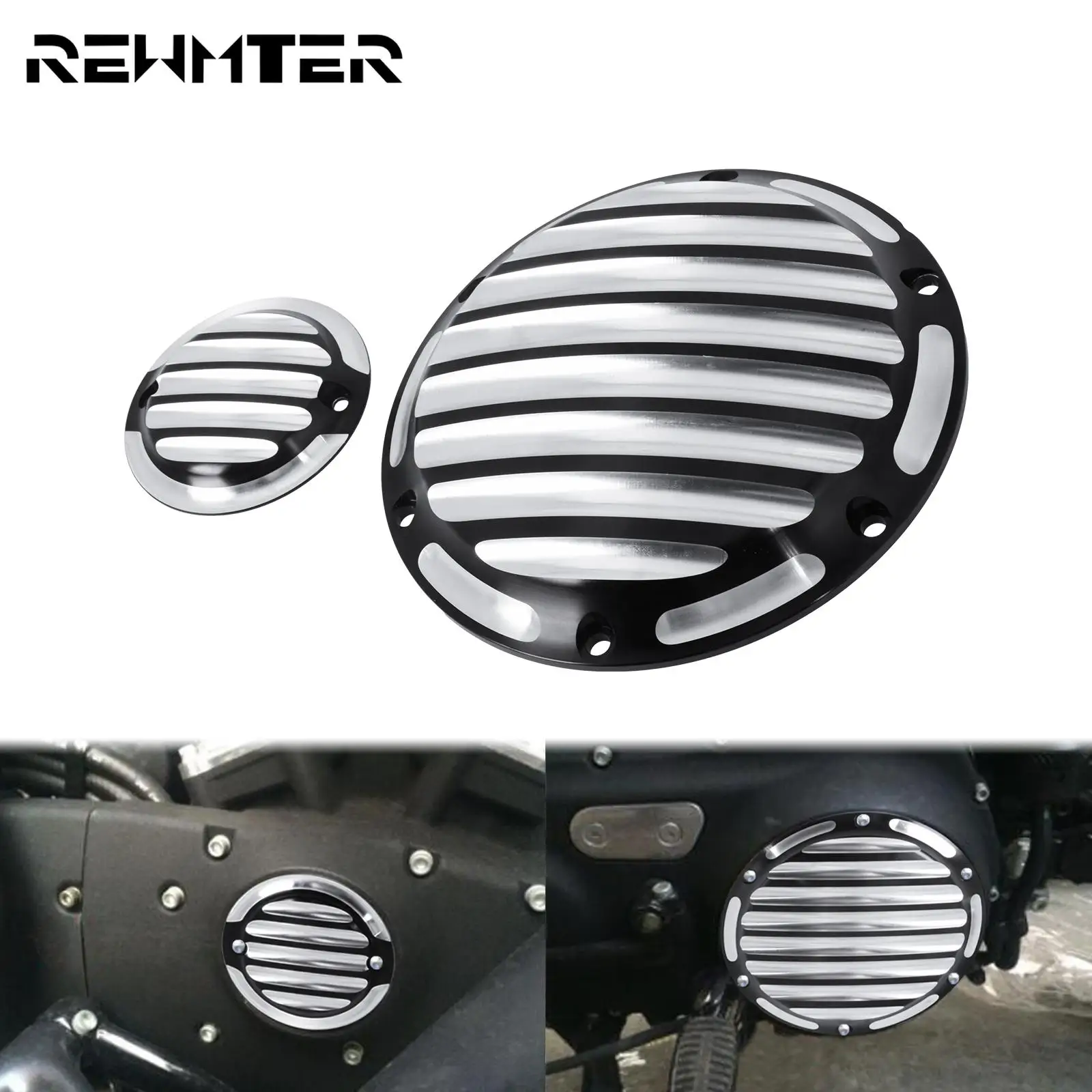 

Motorcycle 6 Holes Derby Cover & Timer Cover For Harley Sportster XL 883 1200 48 72 Roadster Nightster Custom Iron 2004-2017