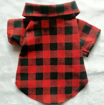 

Dog shirt for Small Dogs Cotton Shirt for Chihuahua Cat Pet Clothing Coat for French Bull Dog Puppy Shirt