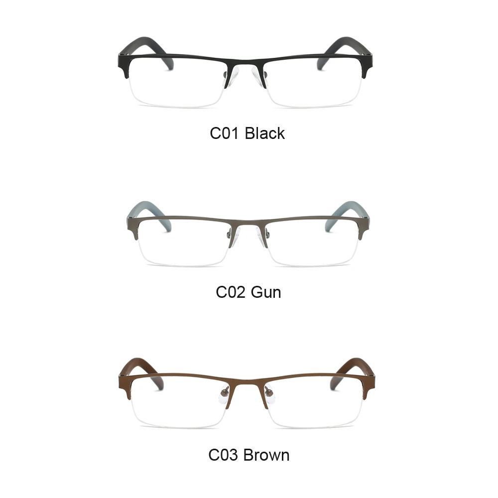Мужские очки для чтения+ 1+ 1,5 для зрения, мужские очки Gafas de Lectura, мужские дальнозоркие оправы для очков, женские полуоправы Z269