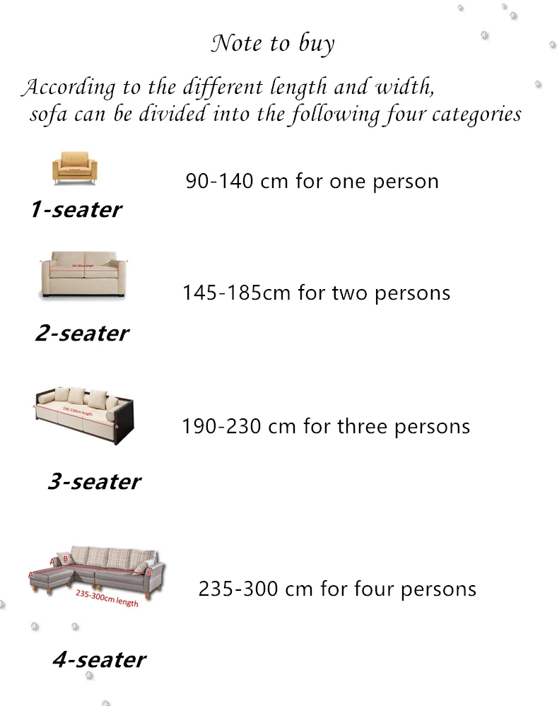 Стрейчевый спандекс чехлы для диванов Гостиная чехлов секционные для 1/2/3/4-seater диван крышка M L XL XXL XXXL XXXXL в форме кресло чехлы на сиденья