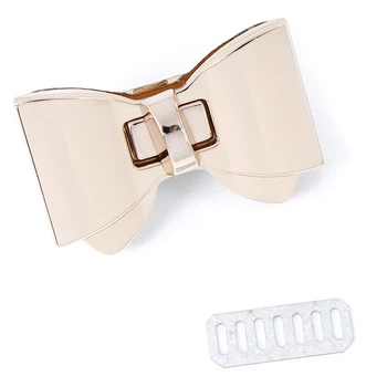 

1PC Bowknot Shape Clasp Turn Locks Twist Lock DIY Handbag Bag Hardware Accessories