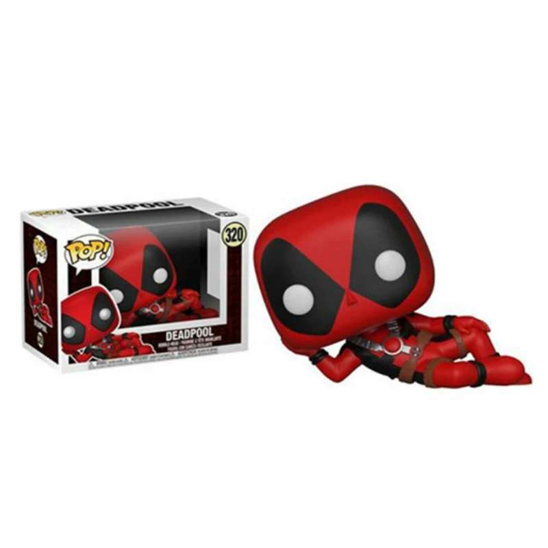 Funko pop игрушки Deadpool для детей куклы модель Фигурка Коллекционная модель игрушки для детей подарок - Цвет: 320 With box