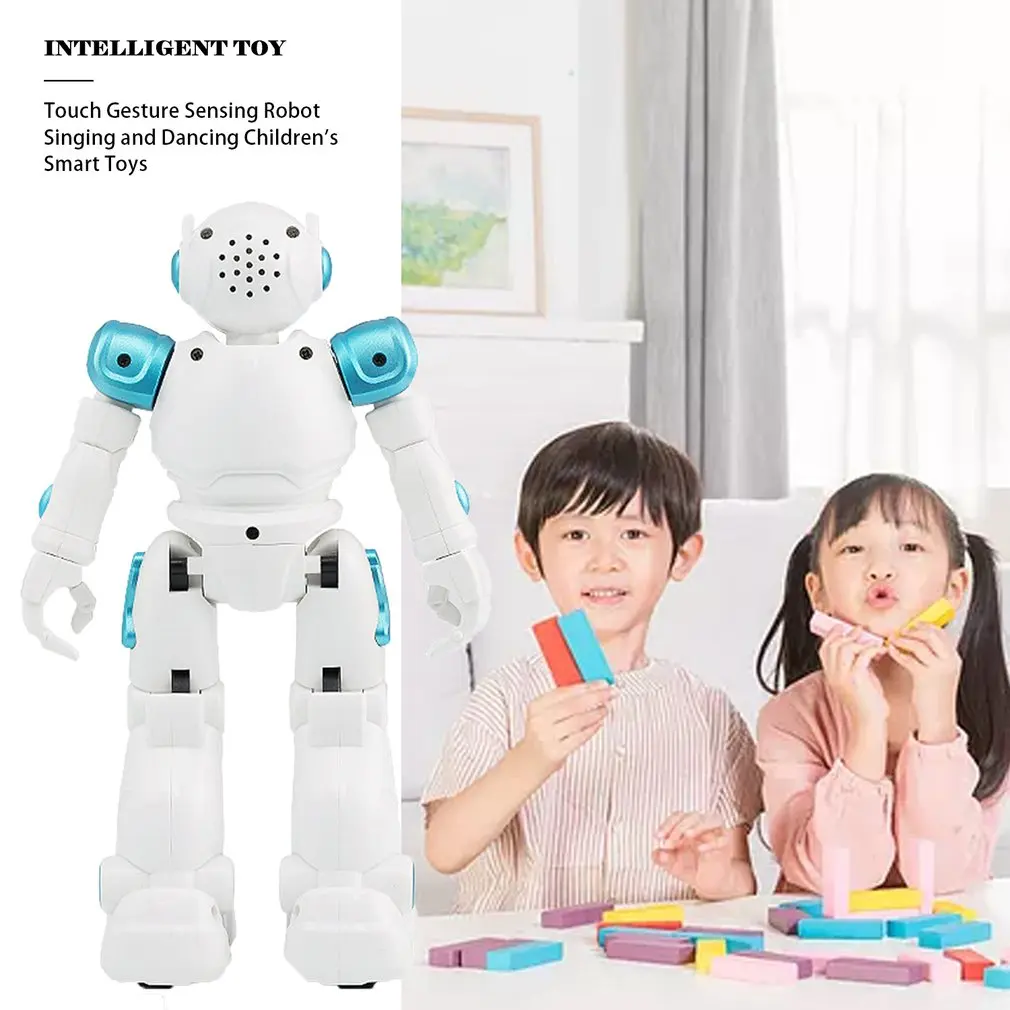 RC Robot Remote Control Programmable Gesture Sensor Music Dance RC Sing Dance Toy for Christmas Kids 5