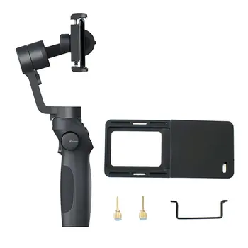

Funsnap Capture2 Stabilizer Gimbal Handheld Gimbal with Sports Camera Adapter Plate for GOPRO Action Camera 4/5/6/7 Smartphone