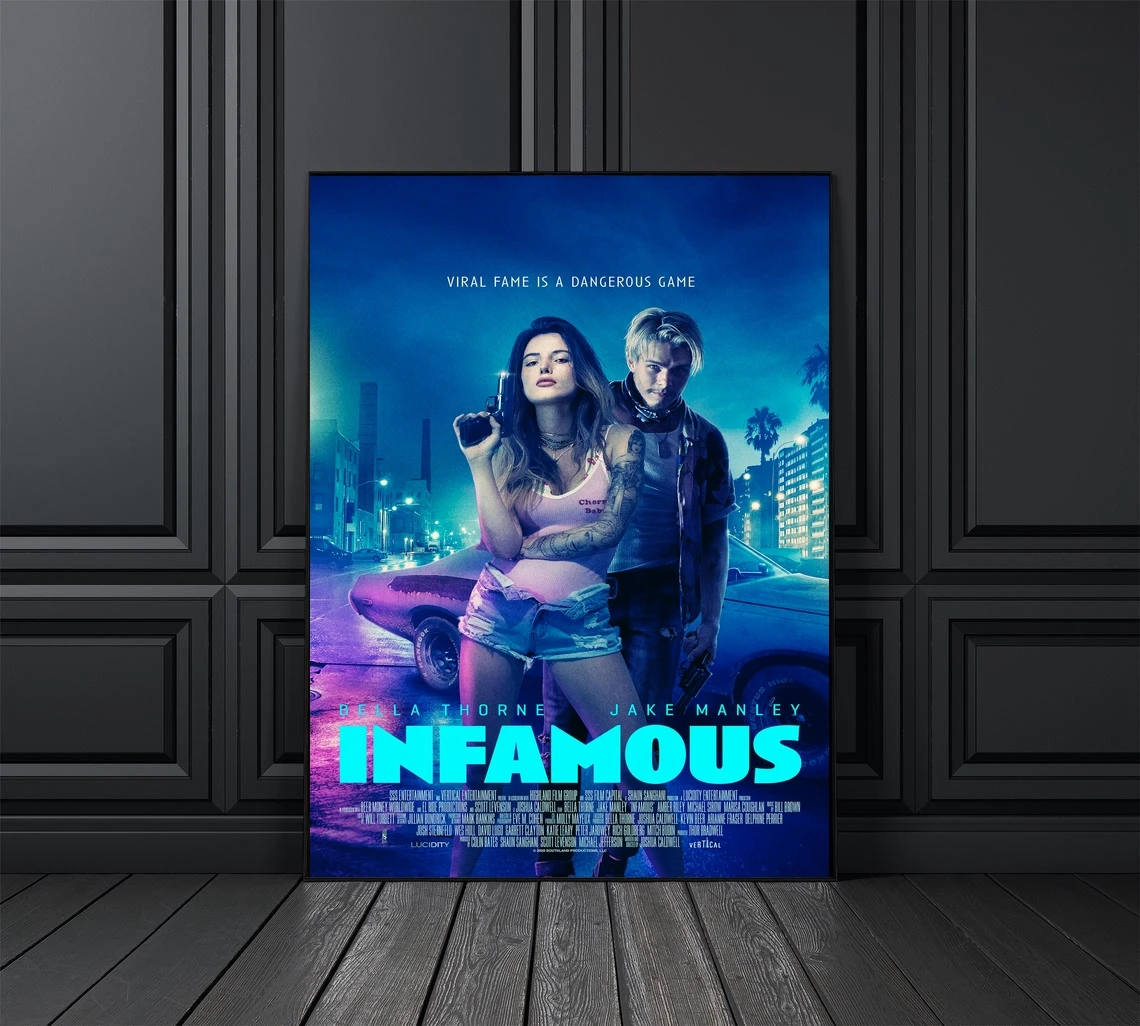 Infamous Movie Poster Home Wall Painting Decoration (Senza Cornice)