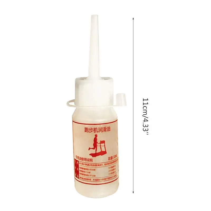 Running Machine Lubricant Gym Treadmill Maintenance Silicone Oil 30ml Portable Maintenance Tool Gym Equipment for Sporting 3pcs treadmill lubricant